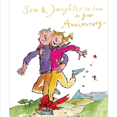 Son and Daughter-in-Law Anniversary Card