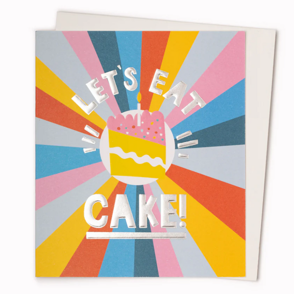 Let's Eat Cake! Birthday Card