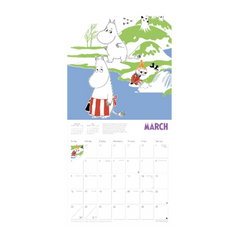 Moomin 2025 Wall Calendar