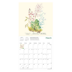 Royal Botanic Garden Edinburgh 2025 Wall Calendar