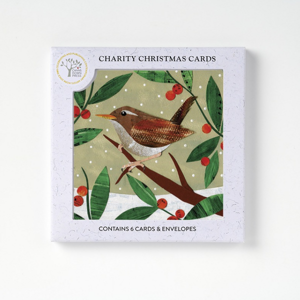 Wren Charity Pack of 6 Christmas Cards