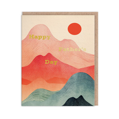 Fathers Day Mountain Card