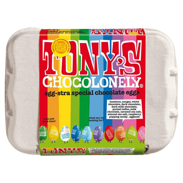 Tony's Chocolonely Special Chocolate Eggs Assorted