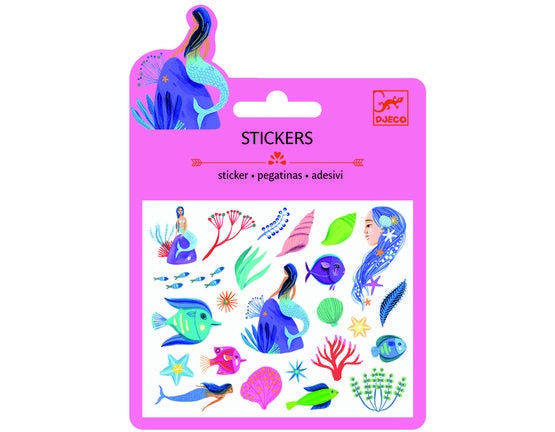 Mermaid and Sealife Stickers