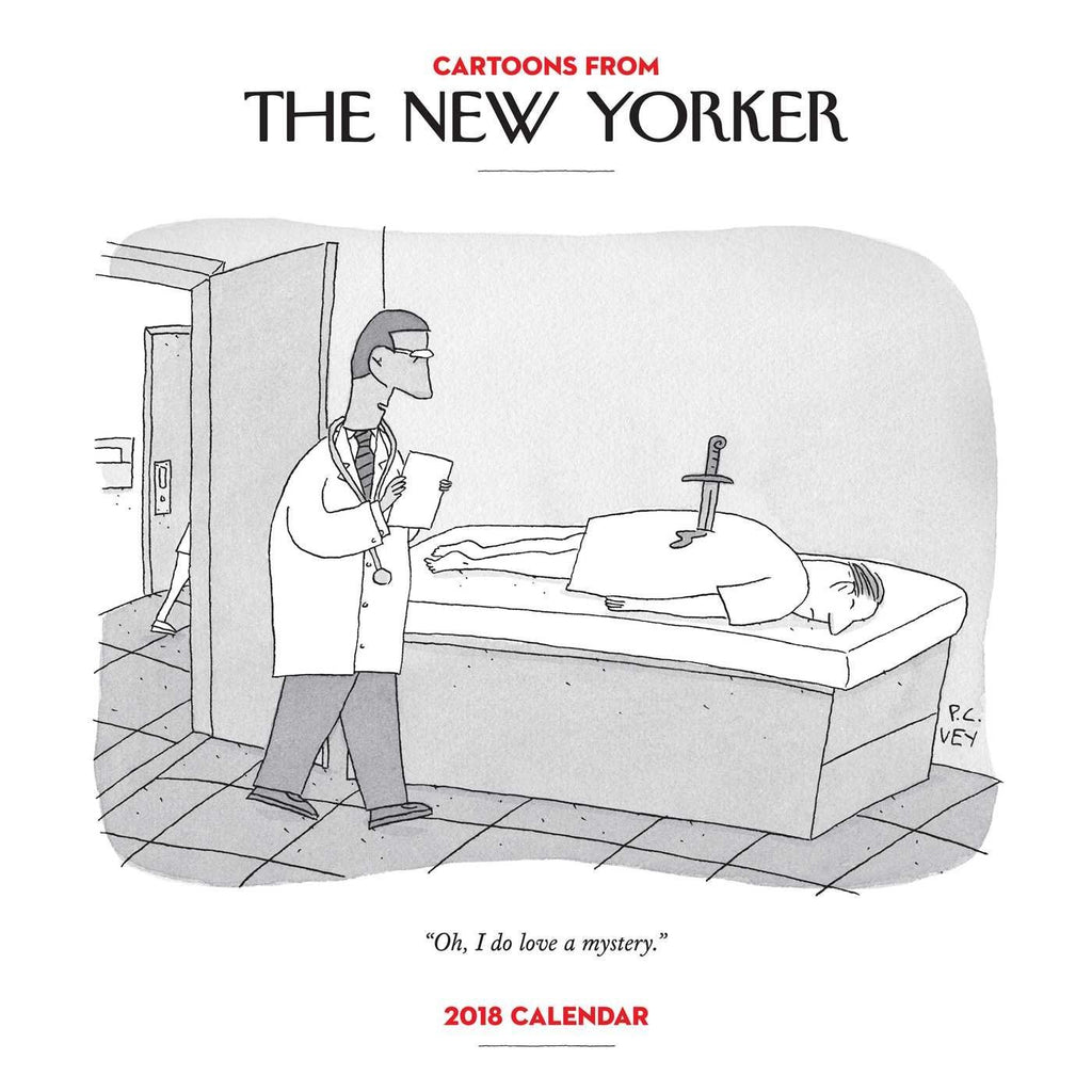 2018 Cartoons From The New Yorker Wall Calendar