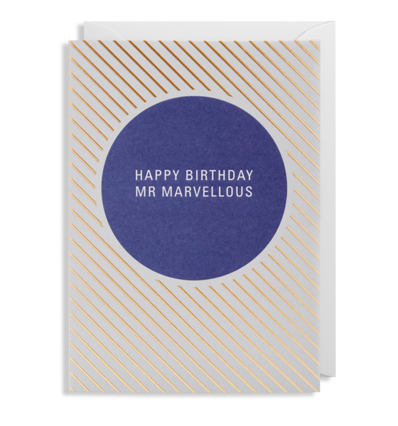 Happy Birthday Mr Marvellous Card