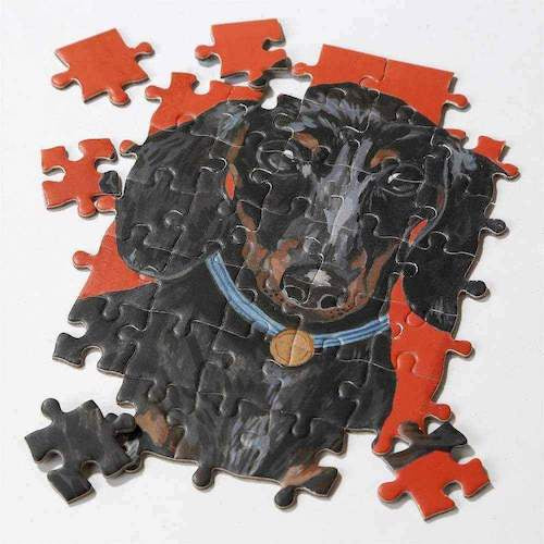 Double Sided Dachshund Puzzle