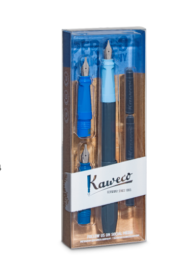 Kaweco Perkeo Blue Calligraphy Set