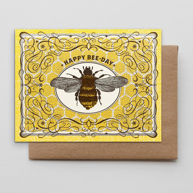 Happy Bee-Day Card