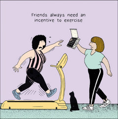 Running Incentive by Rupert Fawcett Card