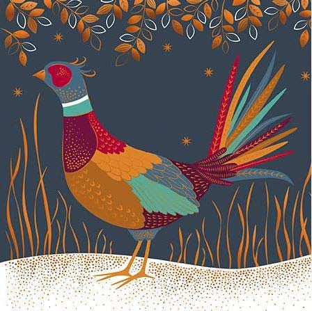 Festive Pheasant Card Pack