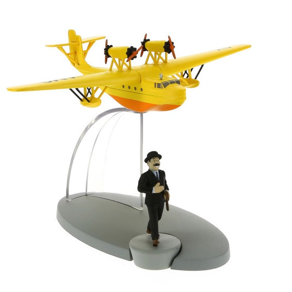 Tintin Yellow Seaplane From King Ottokar's Sceptre