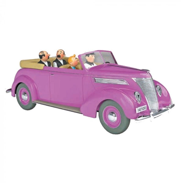 Tintin 1/24th Scale Cabriolet V8 From King Ottokar’s Sceptre