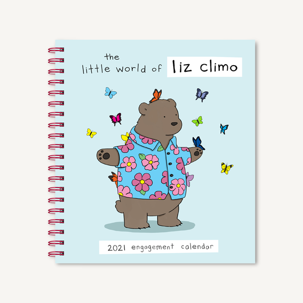 Liz Climo 2021 Engagement Calendar Paper Tiger