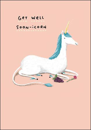 Get Well Soon-icorn Card