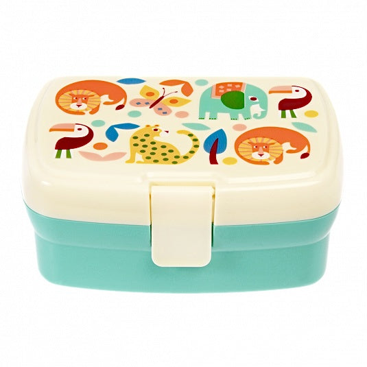 Wild Wonders Animal Lunch Box With Tray 