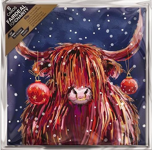 Highland Cattle Card Pack