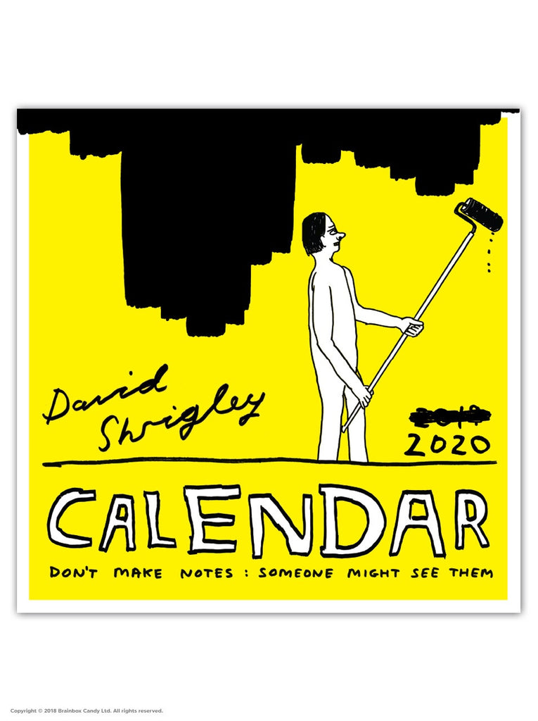 David Shrigley 2020 Calendar