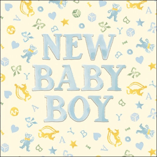 New Baby Boy Emma Bridgewater Card