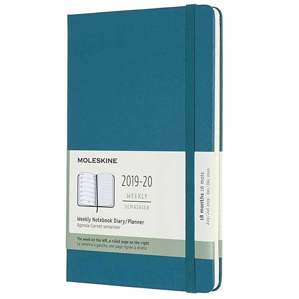 Moleskine 2019/20 Magnetic Green Academic Diary