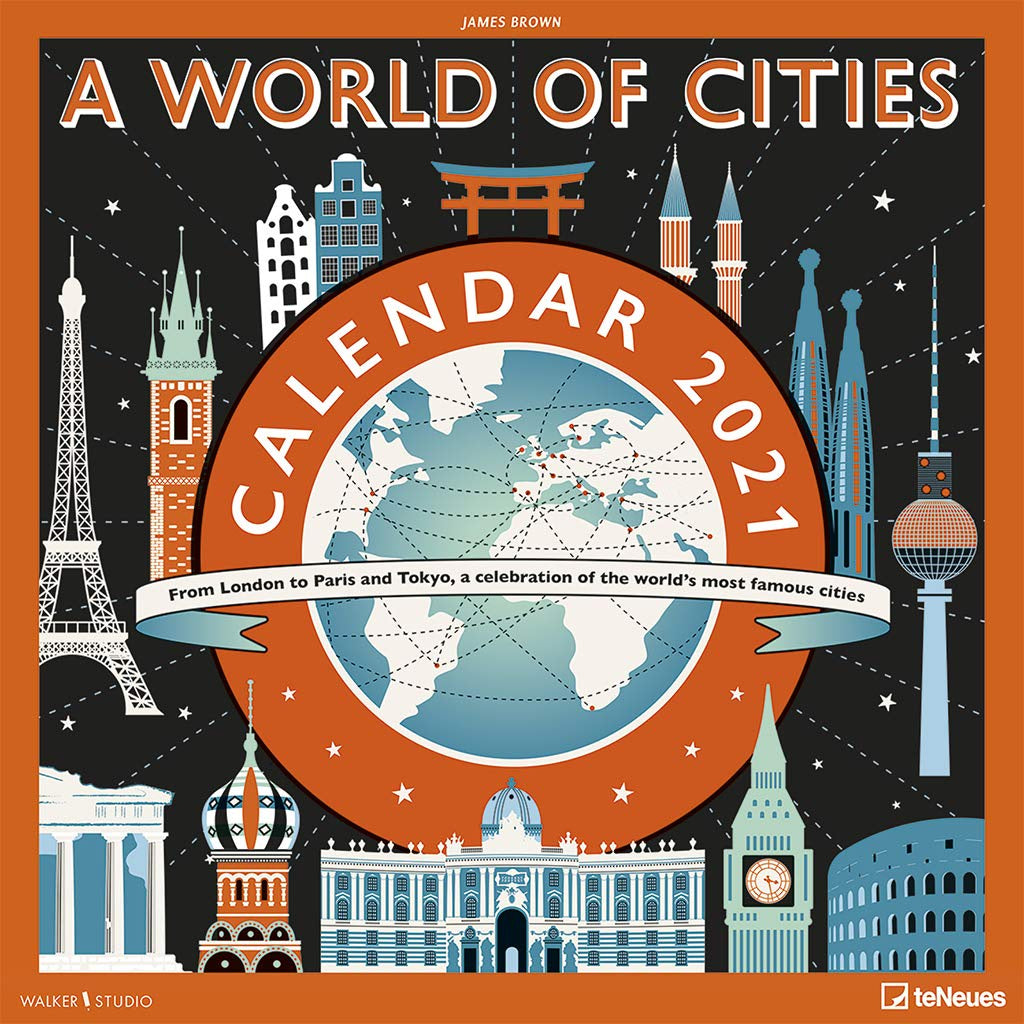 A World of Cities 2021 Wall Calendar by James Brown