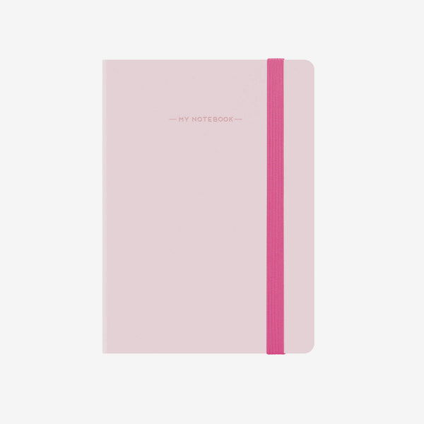 Small Baby Pink Squared Notebook - Paper Tiger