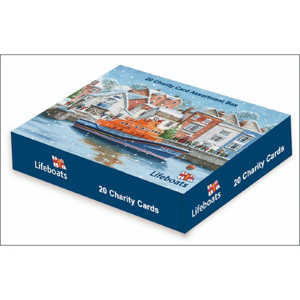 RNLI Charity Box of Christmas Cards