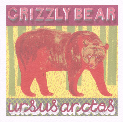 G is for Grizzly Bear Card