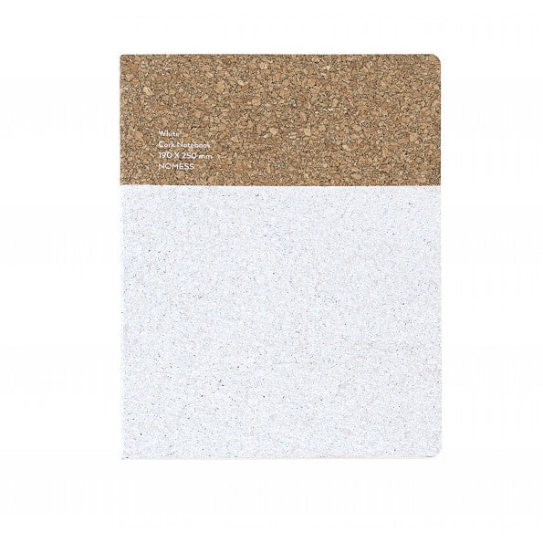 Notebook Cork White Large