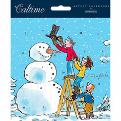 Quentin Blake Snowman Advent Card