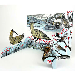 Curlew Christmas Advent Calendar by Angela Harding