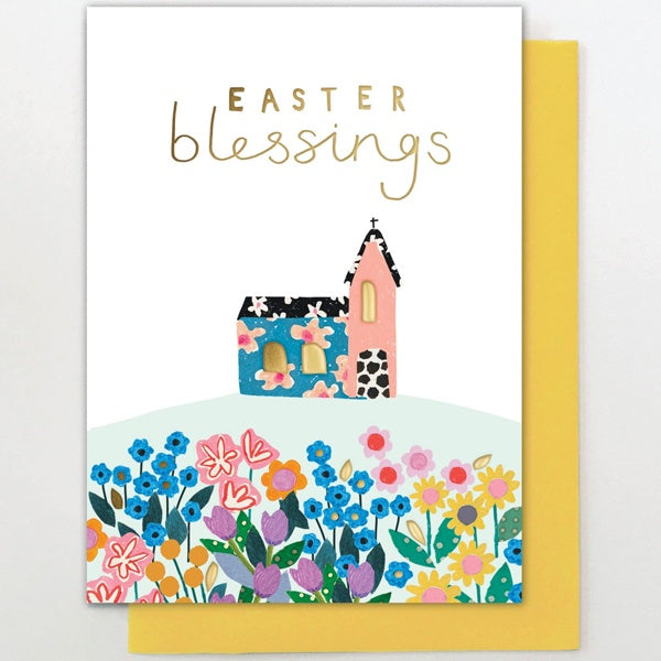 Easter Blessings Chapel Card