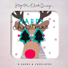 Christmas Reindeer Card Pack