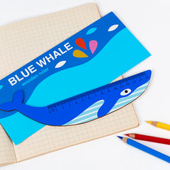 Whale Wooden Ruler