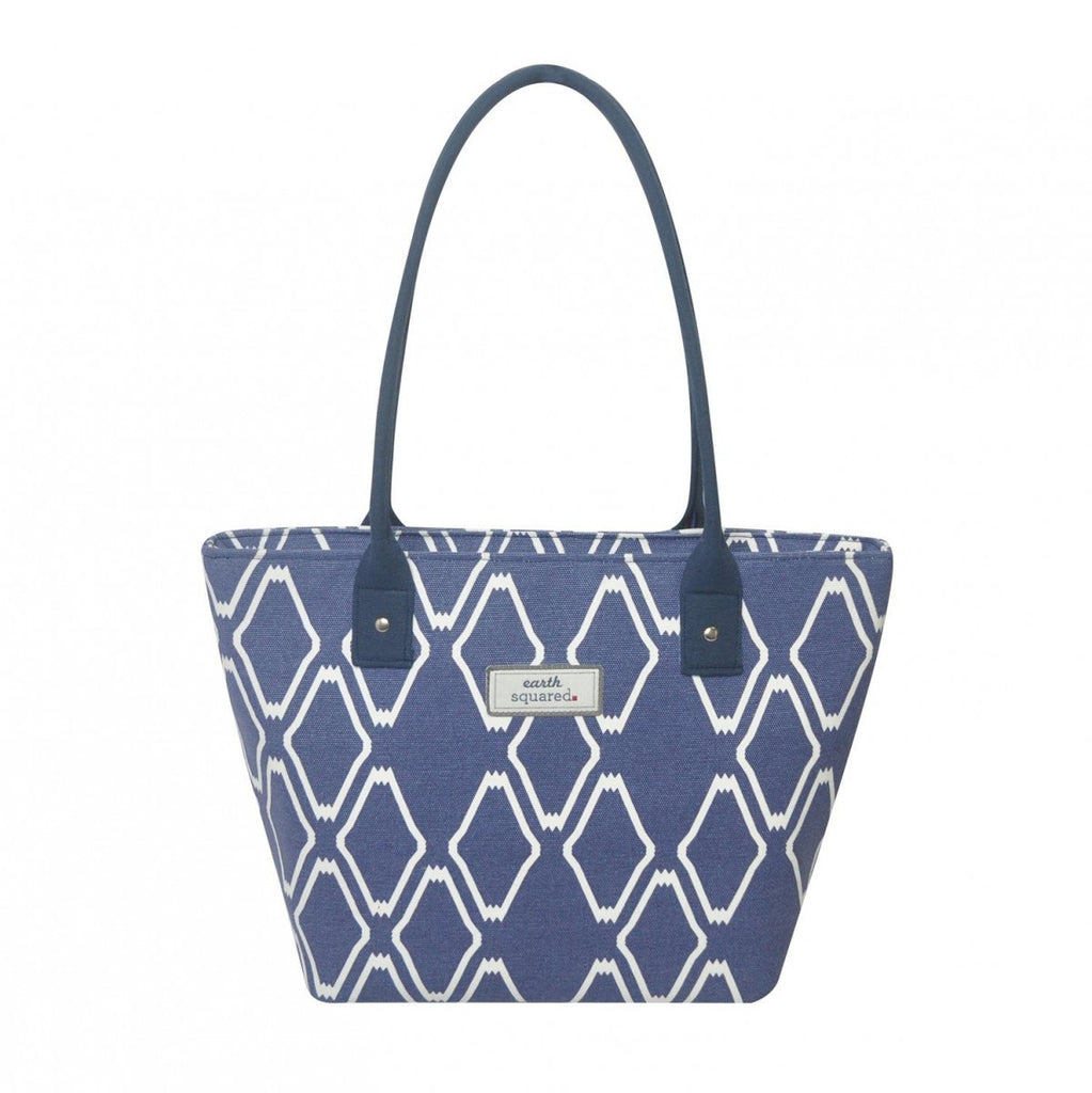 Blue Canvas Tote Bag