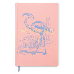 Winging It Hard Cover Vintage Journal