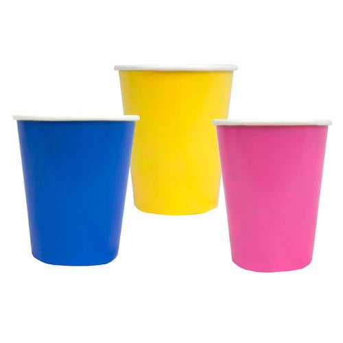 Brights Set of 12 Paper Cups