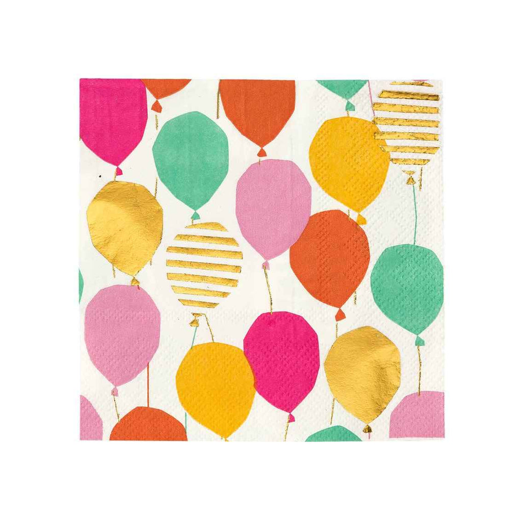 Pack of 16 Cocktail Balloon Napkins