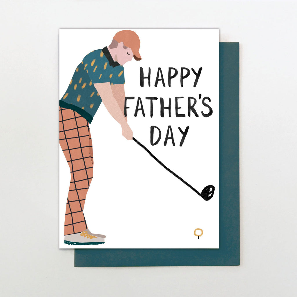 Happy Father’s Day Golfer Card