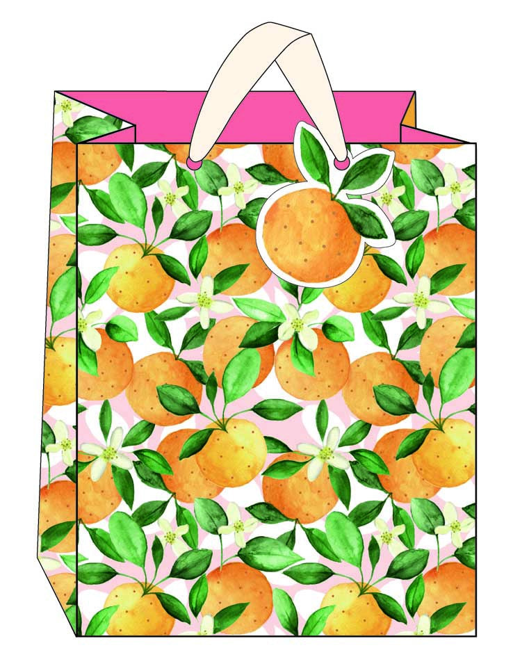 Oranges Large Gift Bag