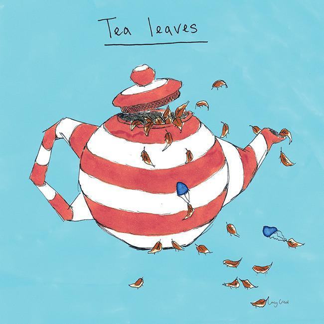 Tea Leaves Blank Card