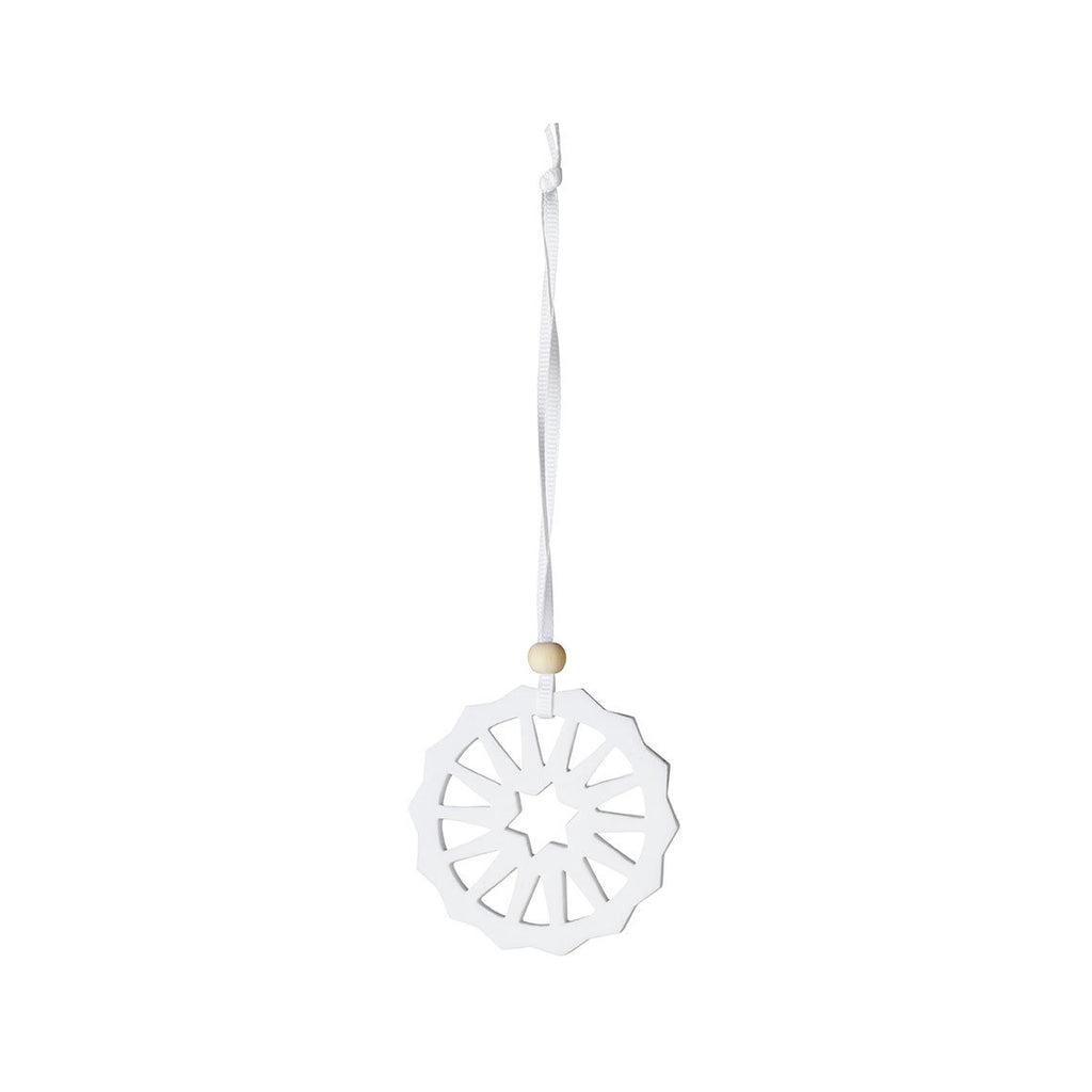 Circle Porcelain Ornament