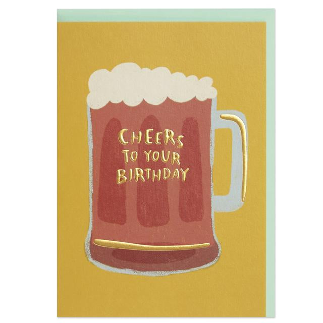 Cheers To Your Birthday Card