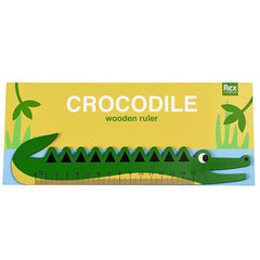 Crocodile Wooden Ruler