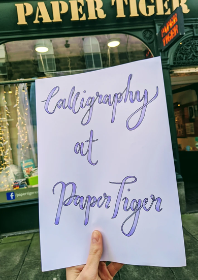 Introduction to Modern Calligraphy - 18th April 4pm