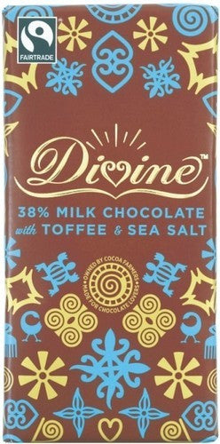 Divine Toffee & Sea Salt Milk Chocolate