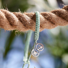 4Ocean Olive Ridley Sea Turtle Braided Bracelet