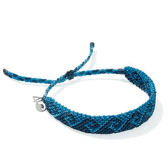 4Ocean Bali Wave Braid Bracelet Dark Blue