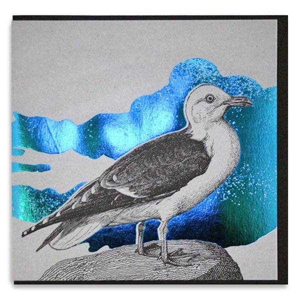 Seagull Foiled Card