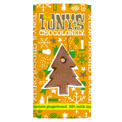 Tony's Chocolonely 32% Milk Gingerbread Chocolate Bar